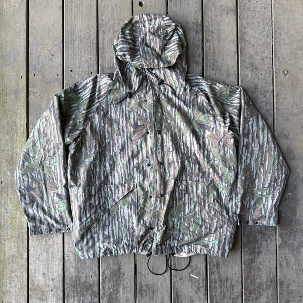 10x Gore-Tex Realtree Camo Jacket Vintage XL Tall Hunting Gorpcore Hooded Shell